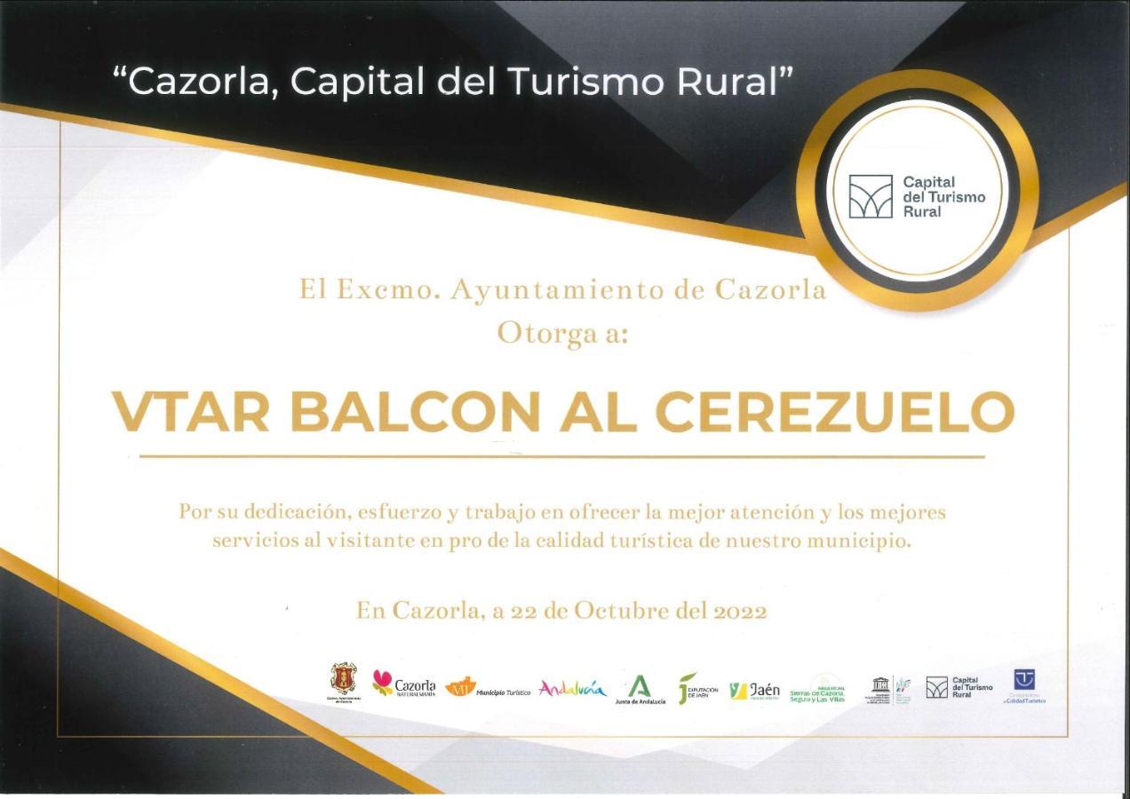 Alojamiento Balcon Al Cerezuelo Cazorla Buitenkant foto